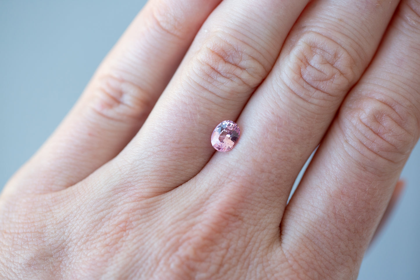 1.13ct Oval Pink Sapphire