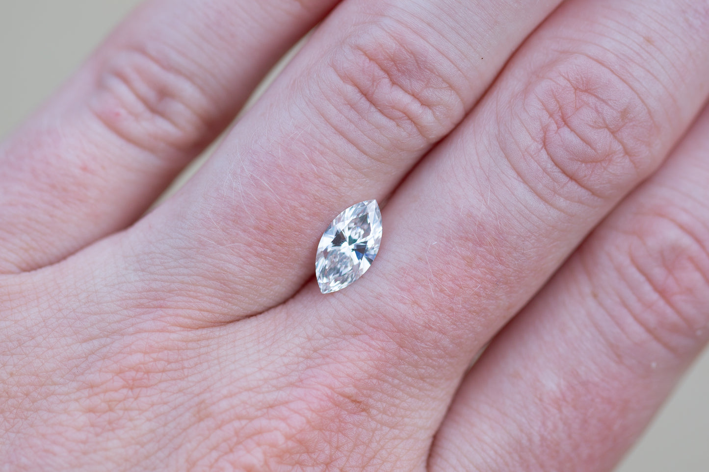 1.23ct Marquise Lab Diamond, F VVS2