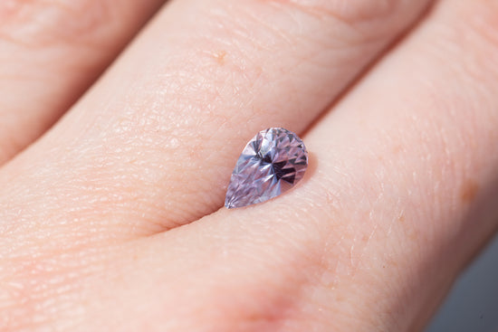 Load image into Gallery viewer, 1.77ct pear regal radiant cut lavender sapphire by John Dyer
