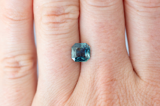 1.83ct Radiant Teal Sapphire