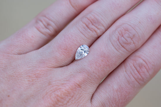 1.37ct Pear Lab Diamond, E VS1