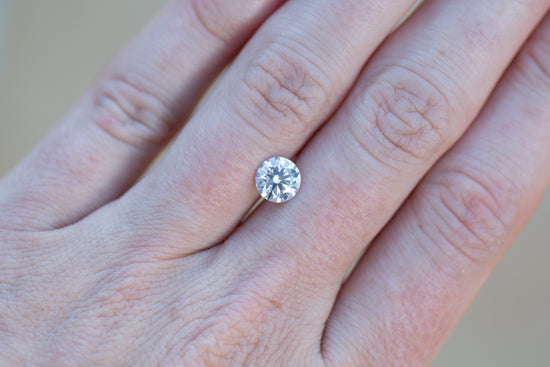 1.35ct Round Lab Diamond, E VS1