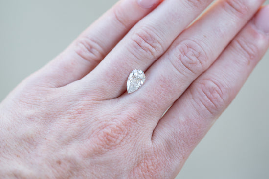 2.02ct Pear Lab Diamond, F VVS2