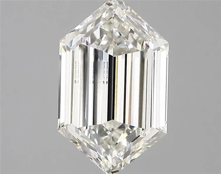 2.00ct Hexagonal Lab Grown Diamond (Colour F, Clarity VVS2, IGI Certified)