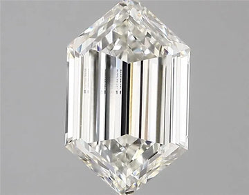 2.00ct Hexagonal Lab Grown Diamond (Colour F, Clarity VVS2, IGI Certified)
