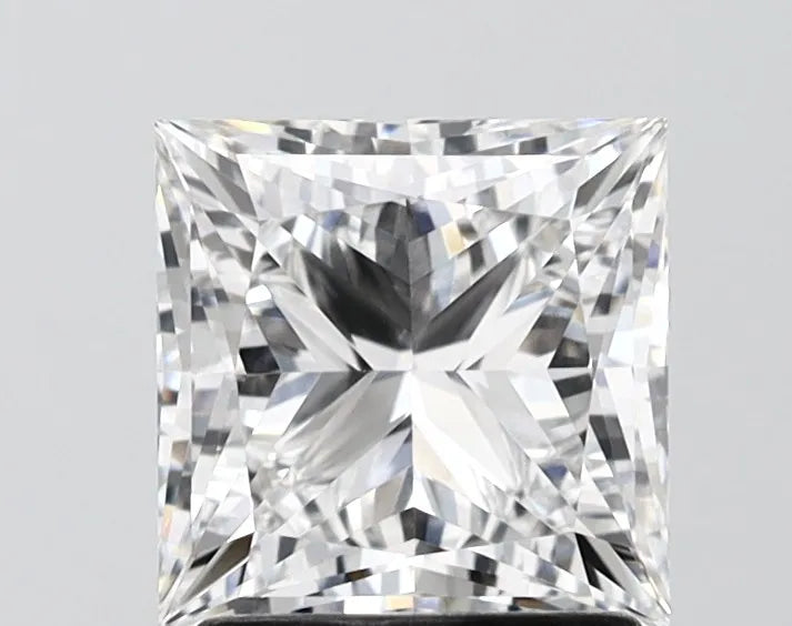 2.00ct Princess Lab Grown Diamond (Colour D, Clarity VVS2, IGI Certifi ...
