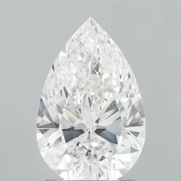 2.01ct Pear Lab Grown Diamond (Colour E, Clarity VS2, IGI Certified)