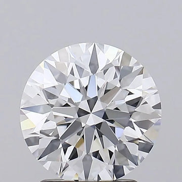 2.07ct Round Lab Grown Diamond (Colour E, Clarity IF, Cut ID, IGI Certified)