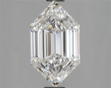 2.08ct Hexagonal Lab Grown Diamond (Colour D, Clarity VVS1, IGI Certified)