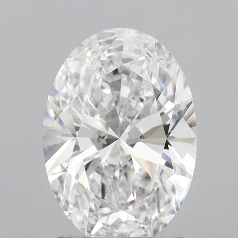 2.08ct Oval Lab Grown Diamond (Colour F, Clarity VVS2, IGI Certified)