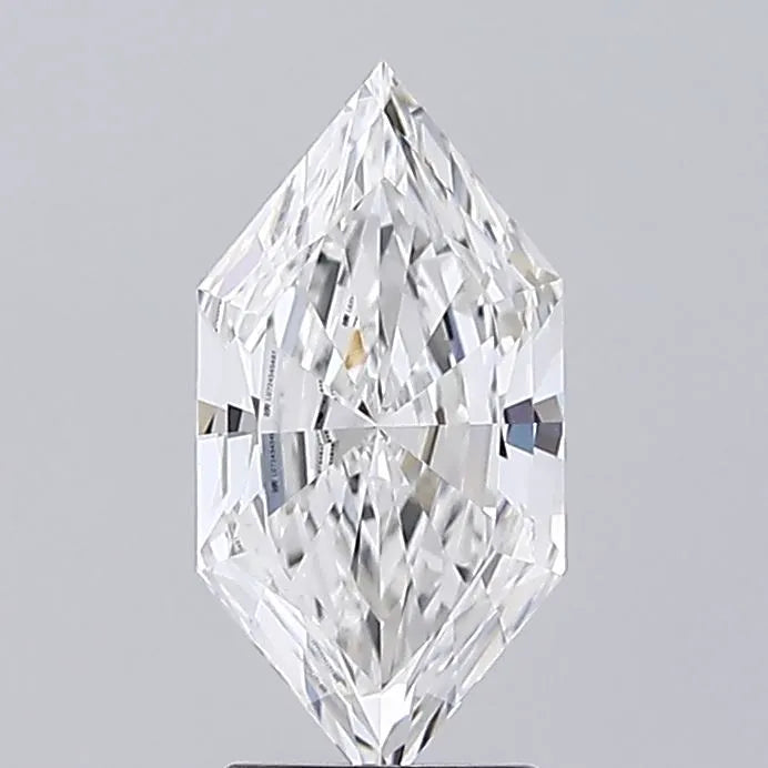 2.18ct Hexagonal Lab Grown Diamond (Colour F, Clarity VS1, IGI Certified)