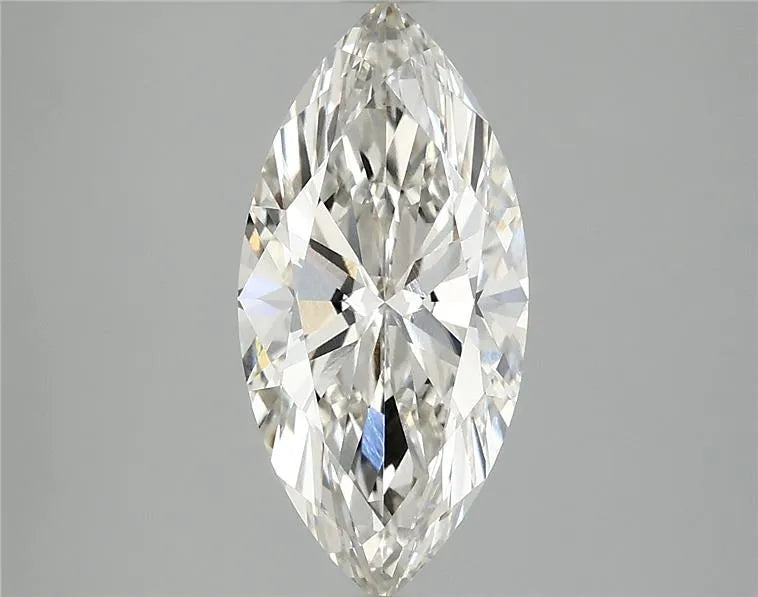 2.51ct Marquise Lab Grown Diamond (Colour H, Clarity VVS2, IGI Certified)