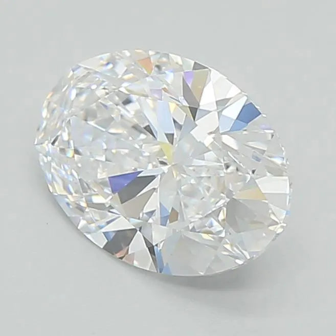 2.52ct Oval Lab Grown Diamond (Colour D, Clarity VVS1, IGI Certified)