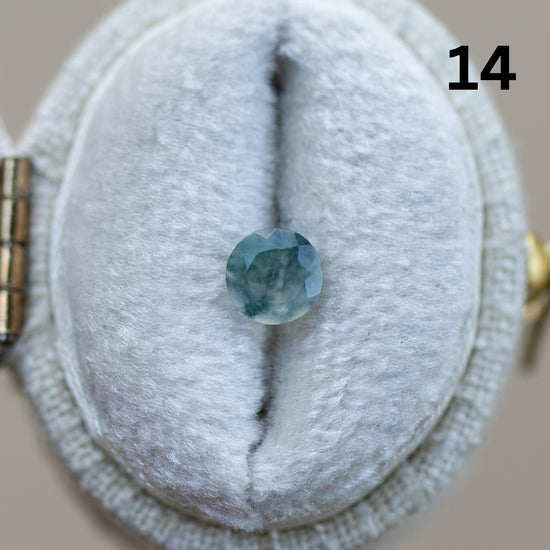 RESTOCKED! Briar rose three stone with moss agate