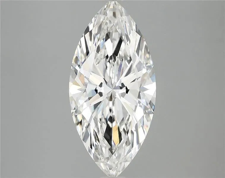 3.04ct Marquise Lab Grown Diamond (Colour G, Clarity VVS2, IGI Certified)