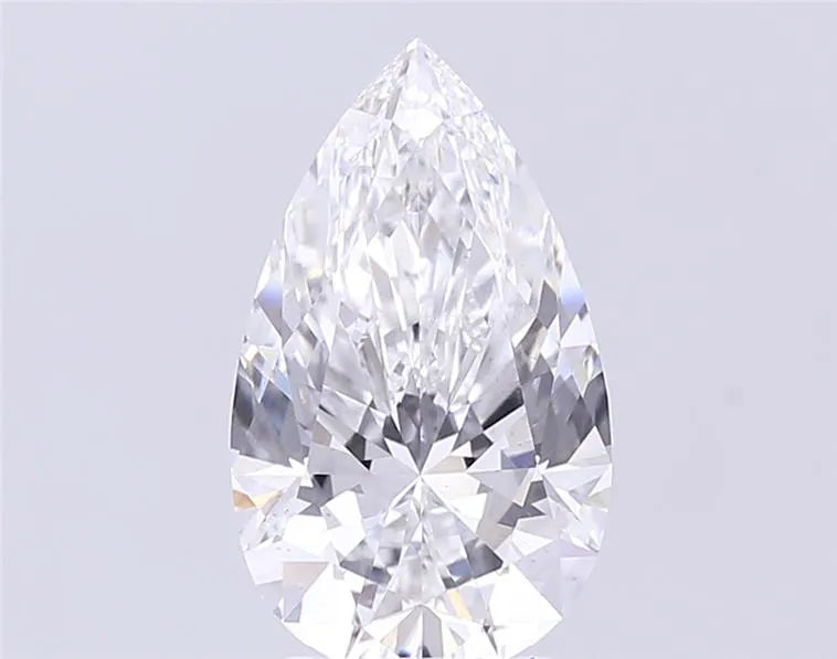 3.10ct Pear Lab Grown Diamond (Colour E, Clarity VS2, IGI Certified)