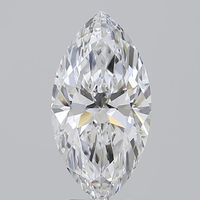 3.56ct Marquise Lab Grown Diamond (Colour D, Clarity VVS2, IGI Certified)