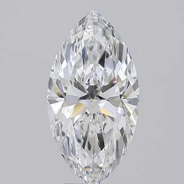 3.56ct Marquise Lab Grown Diamond (Colour D, Clarity VVS2, IGI Certified)
