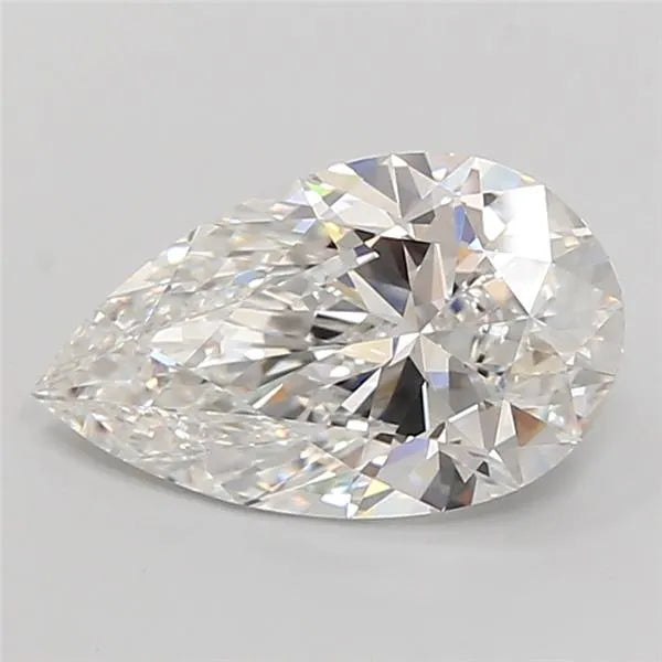 3.96ct Pear Lab Grown Diamond (Colour E, Clarity VVS2, IGI Certified)