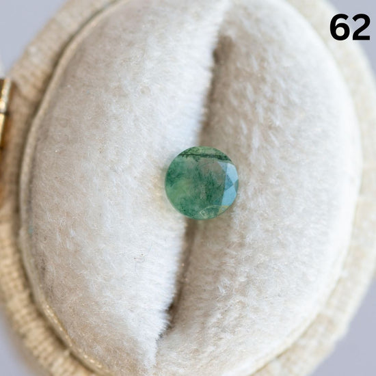 RESTOCKED! Briar rose three stone with moss agate