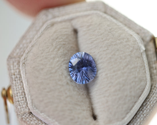 ON HOLD 1.09ct oval lavender purple blue sapphire -From Earths Treasury