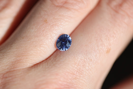 1.09ct oval lavender purple blue sapphire -From Earths Treasury