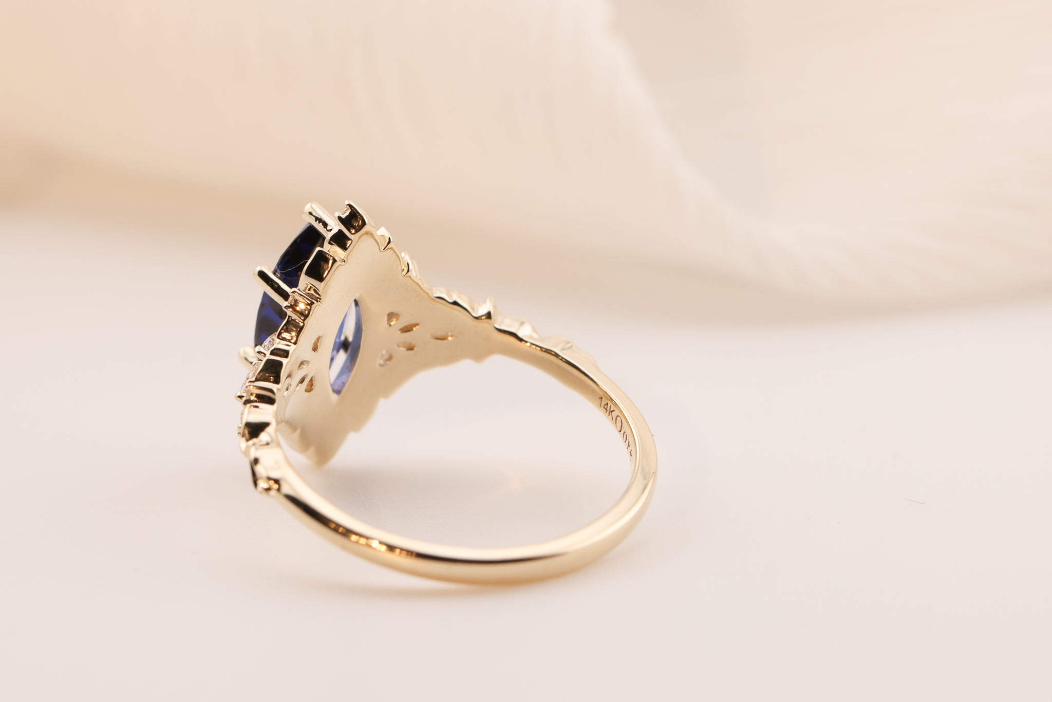 Customize your own Briar Rose Starlight with 12x6mm marquise