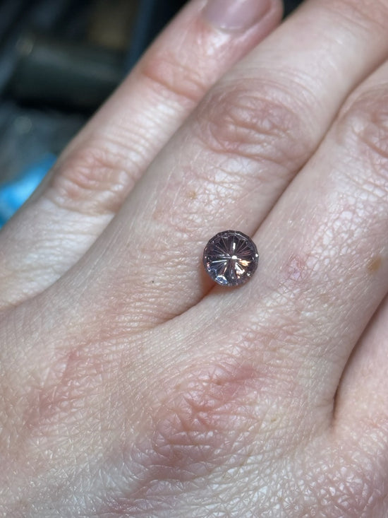 1.84ct round color change sapphire - Starbrite cut by John Dyer