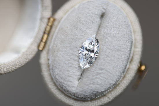 1.01ct marquise lab diamond, E/VVS2