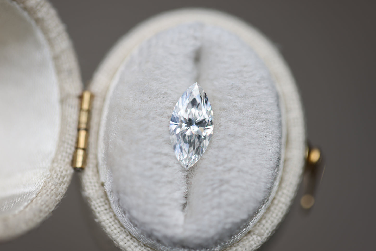 1.04ct marquise lab diamond, E/VVS2