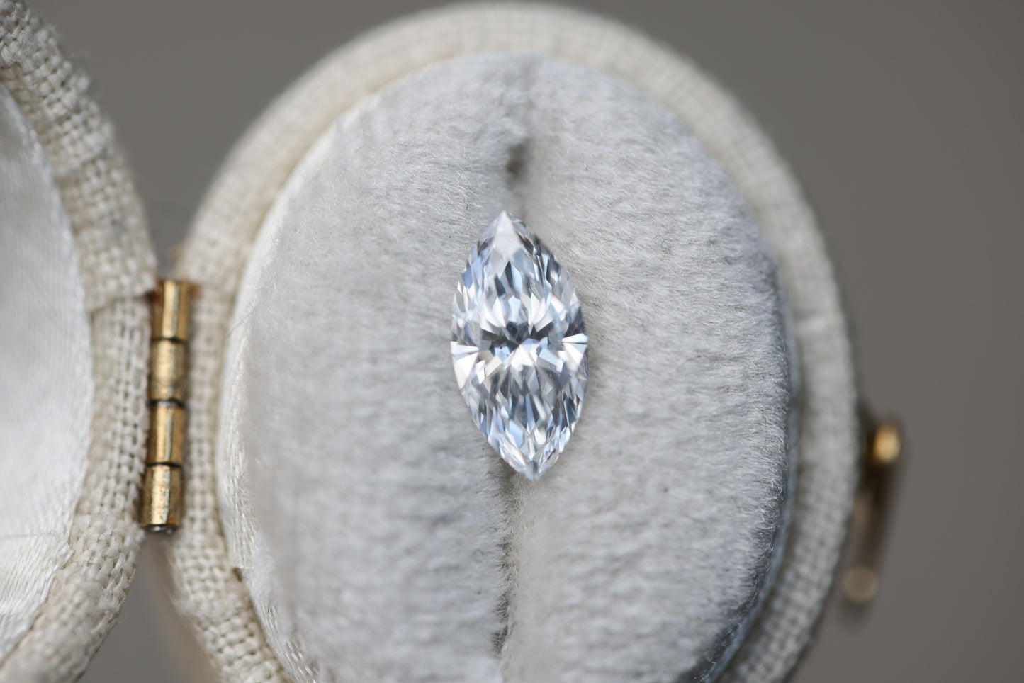 1.01ct marquise lab diamond, D/VS1