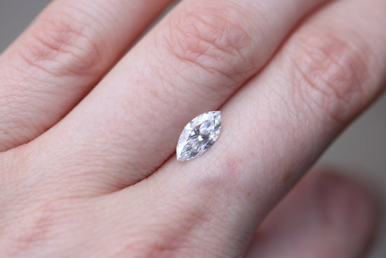 1.01ct marquise lab diamond, D/VS1