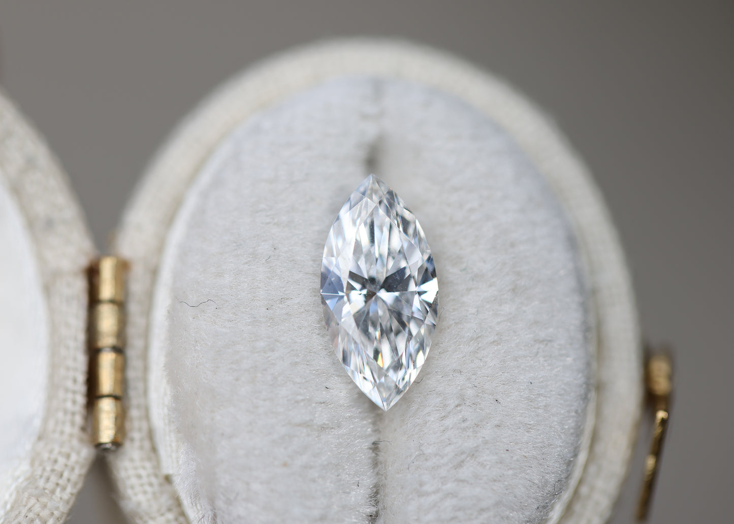 1.56ct marquise lab diamond, E/VVS2
