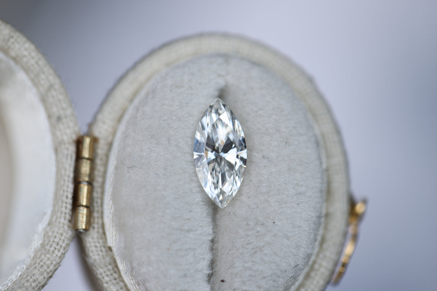 1.21ct marquise lab diamond, D/VVS2