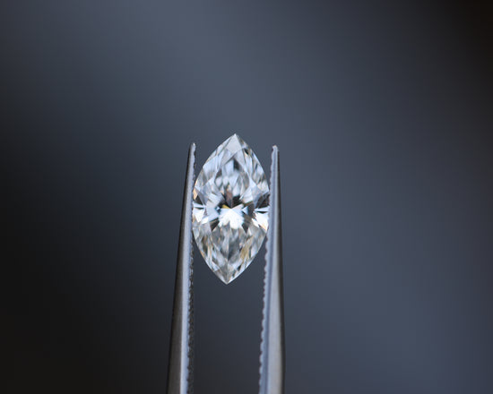 Load image into Gallery viewer, 1.24ct marquise lab diamond, F/VS1
