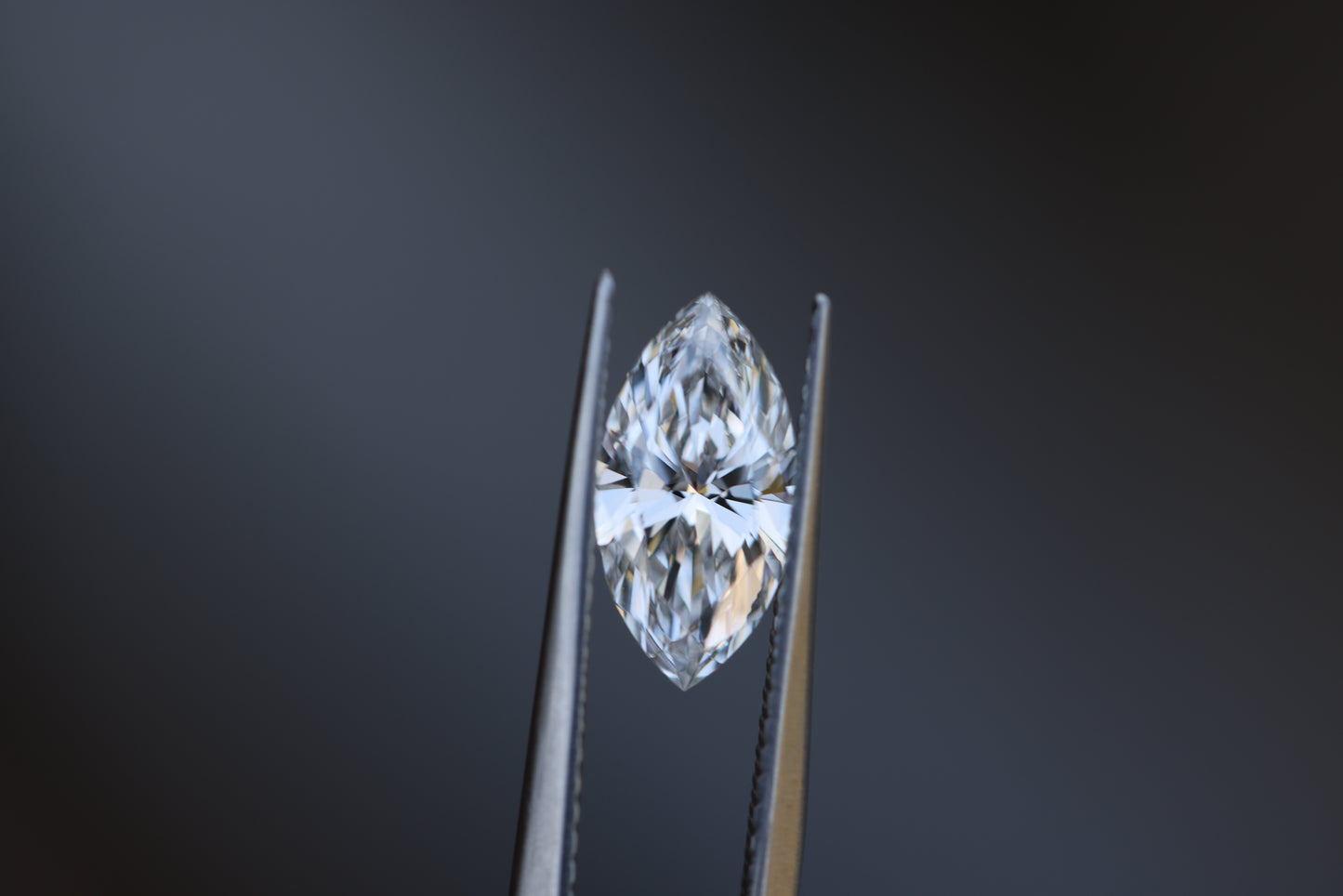 1.43ct marquise lab diamond, D/VS1