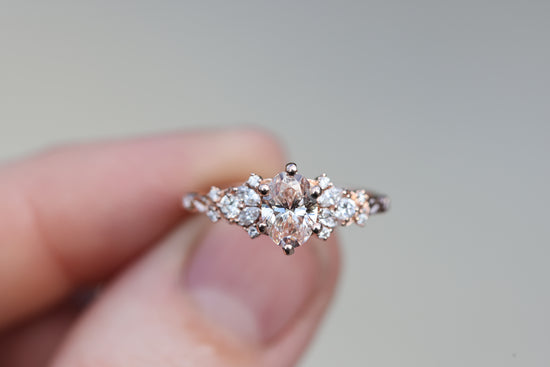 READY TO SHIP- Size 7, 14k Rose Gold Enchanted Garden