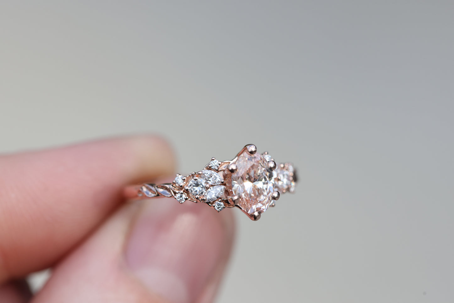 READY TO SHIP- Size 7, 14k Rose Gold Enchanted Garden