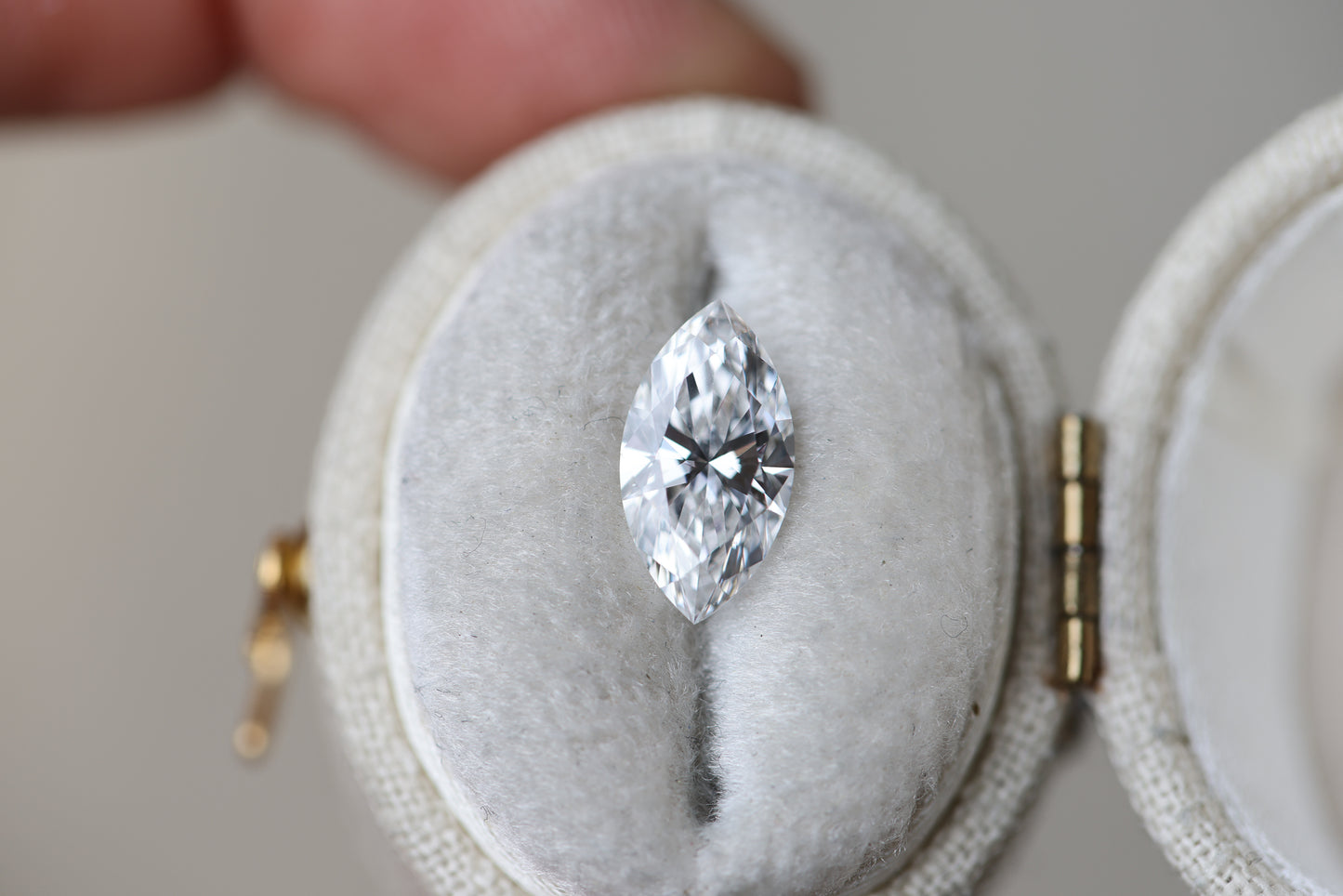 1.66ct marquise lab diamond, E/VVS2