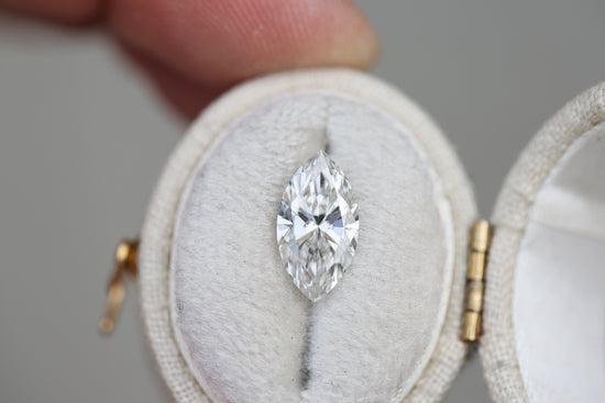 2ct marquise lab diamond, F/VS1