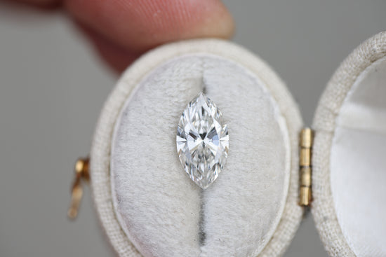 2ct marquise lab diamond, F/VS1