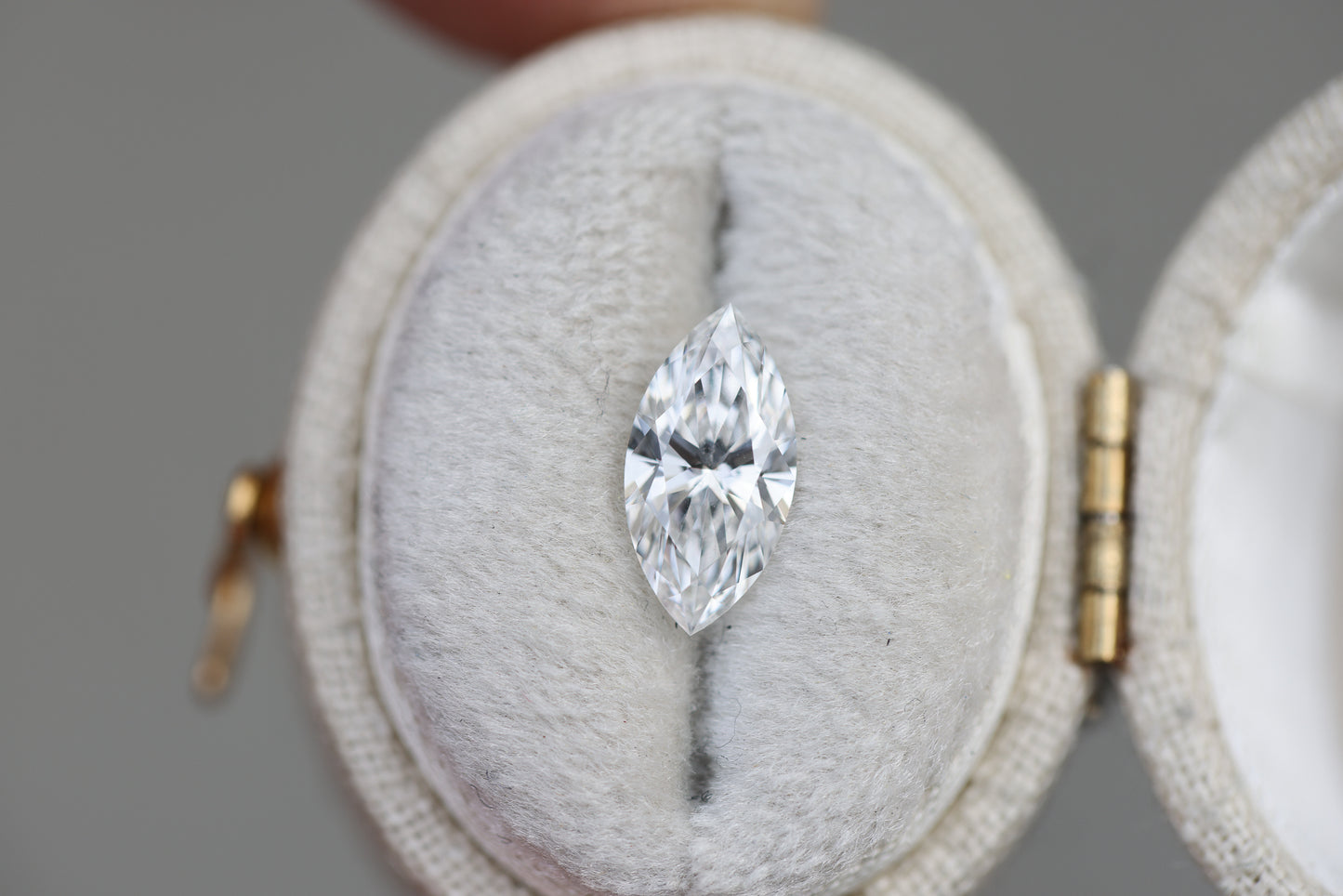 1.3ct marquise lab diamond, E/VVS1