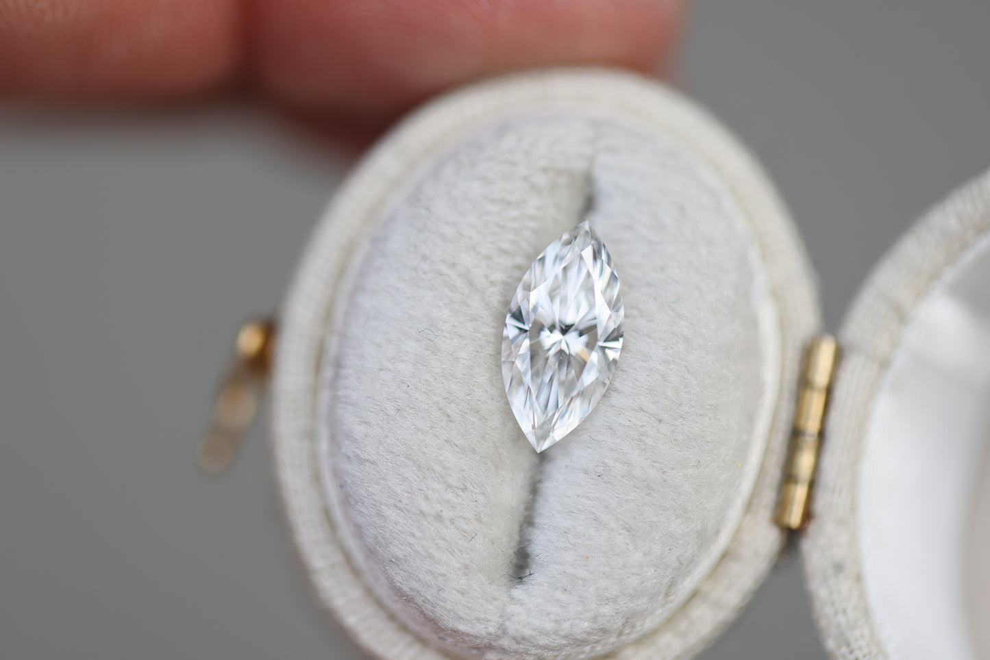 1.55ct marquise lab diamond, E/VVS2