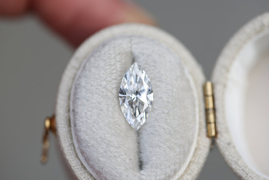 1.55ct marquise lab diamond, E/VS1