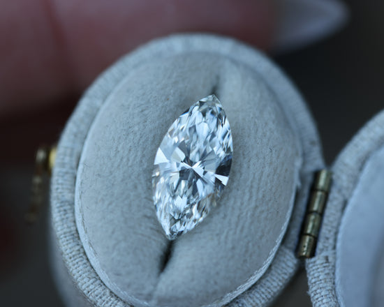 3.54ct marquise lab diamond, F/VS1
