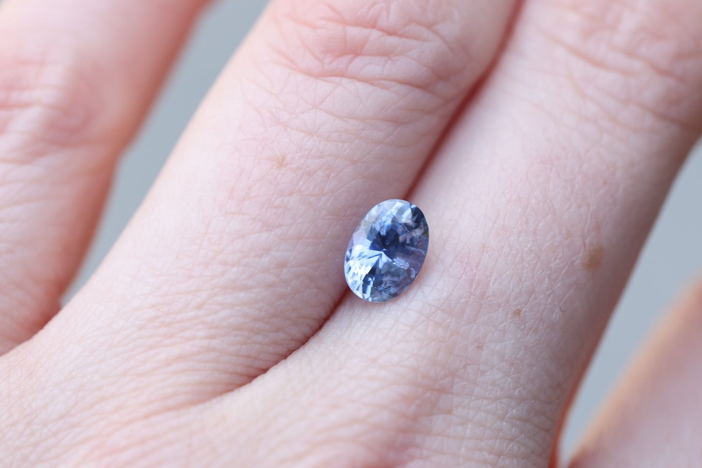 1.81ct oval blue sapphire