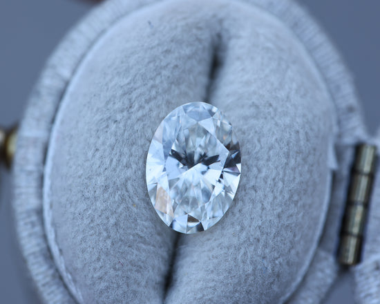 2.22ct oval lab diamond, G/VS2