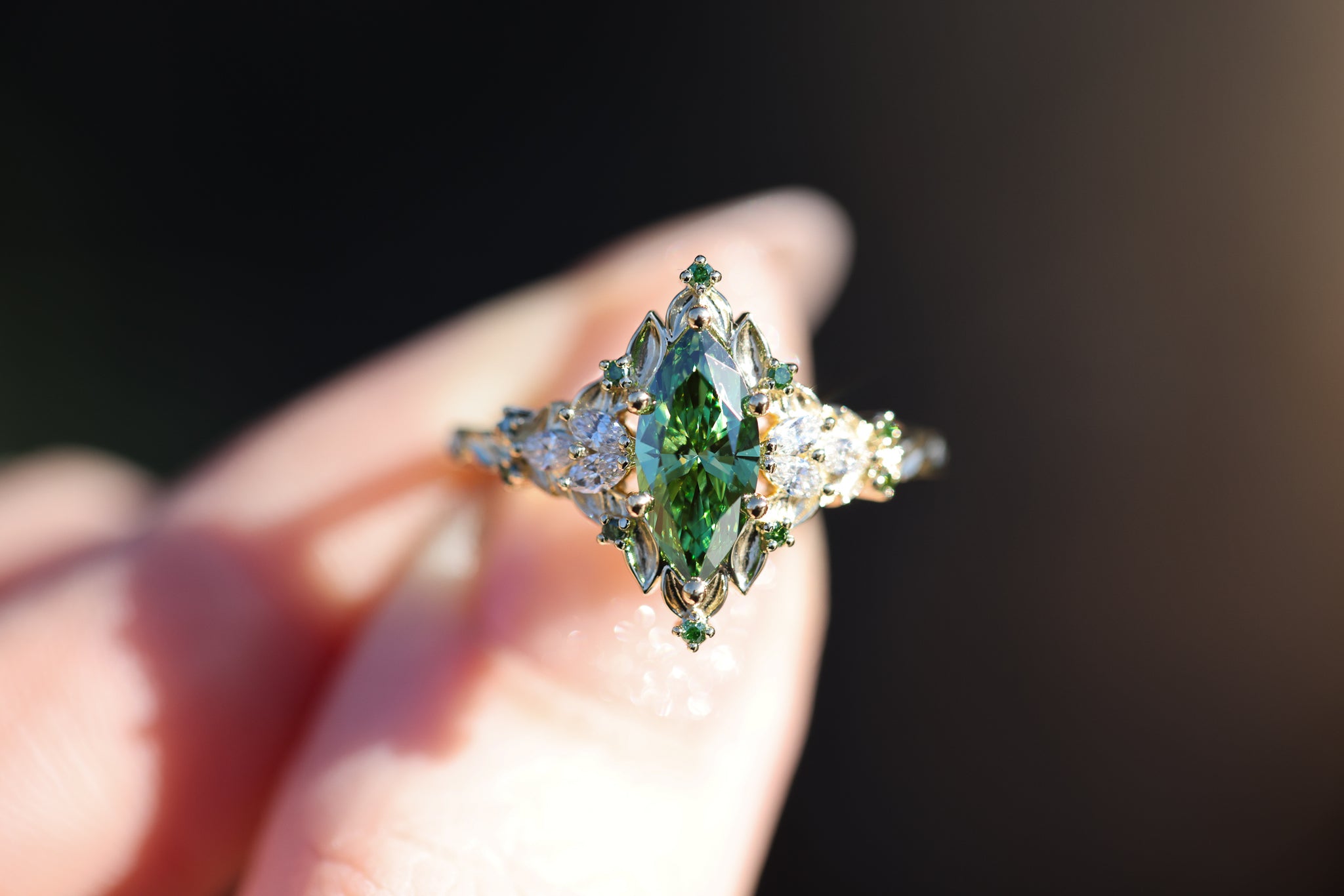 Briar Rose Starlight (setting only) – Oore Jewelry