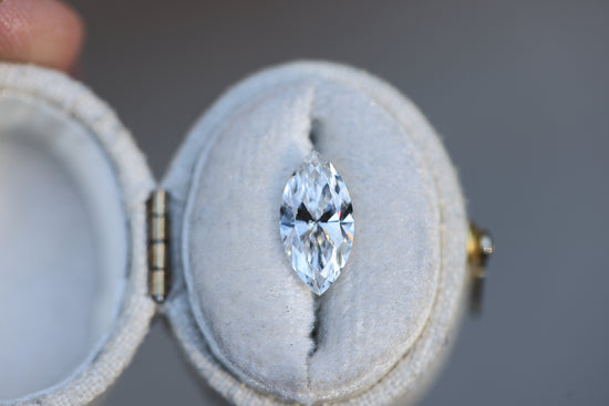 2.01ct marquise lab diamond, E VS1