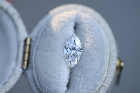 1.05ct marquise lab diamond, D VS1
